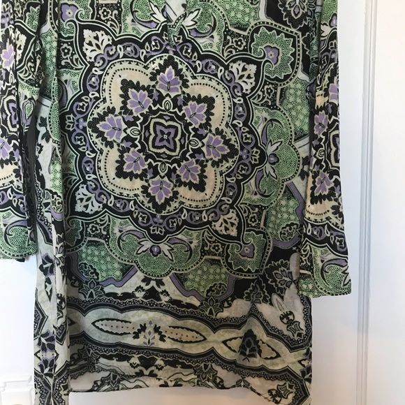 Calypso St Barth Patterned Tunic - Picture 2 of 8